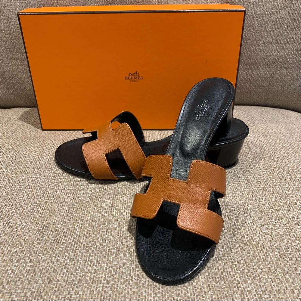 ❌ SOLD ON IG: Hermes Oasis Sandals - Picture 4 of 16